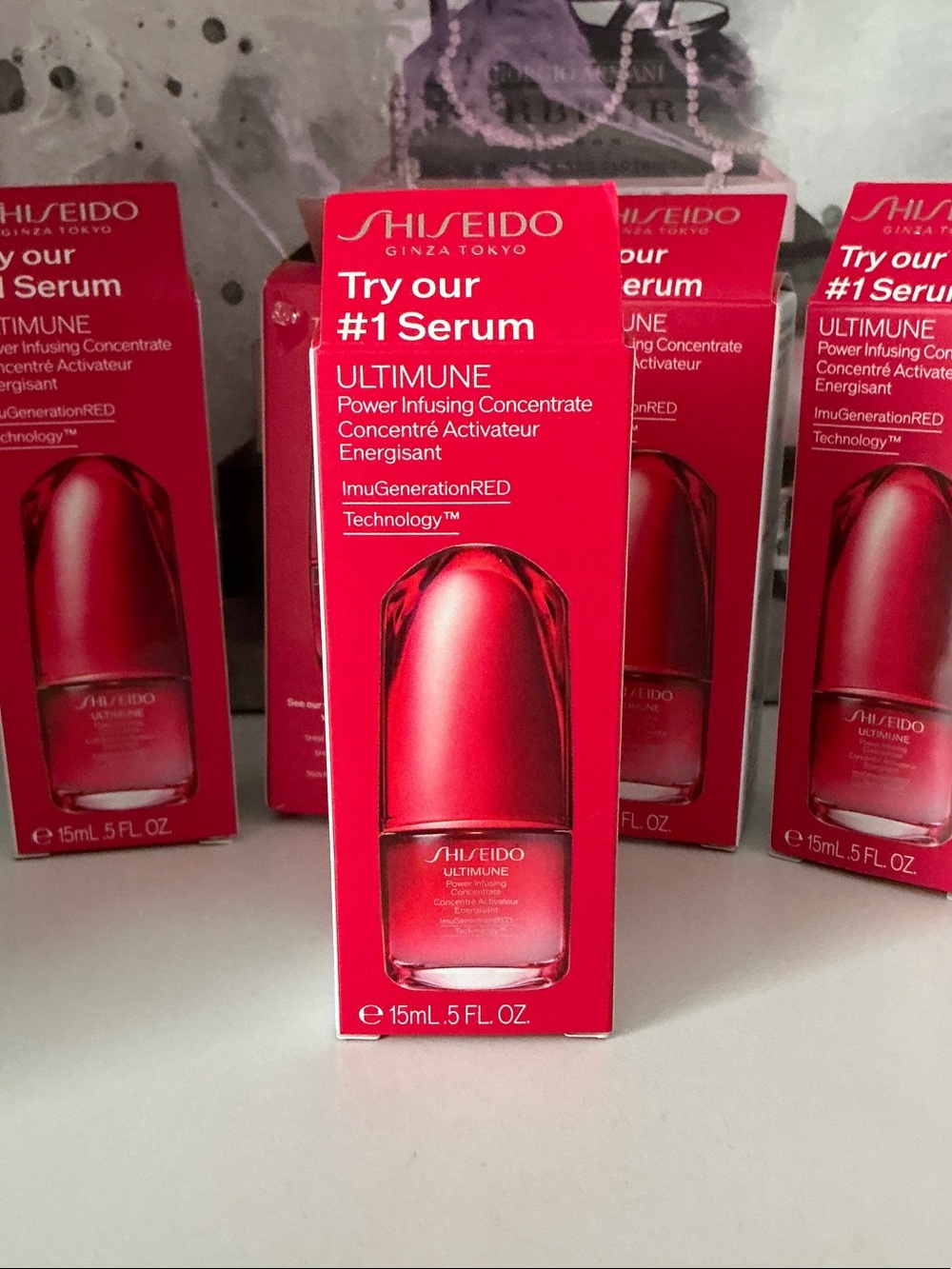 Shiseido Ultimune Power Infusing Concentrate, a lightweight daily face serum.